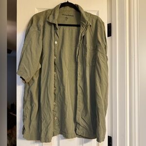 Tommy Bahama Olive Green Shirt Jacket XL